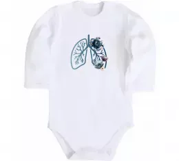 Детский боди Легені квіти Белый фото