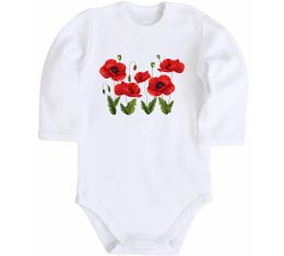 Дитячий бодік Маки