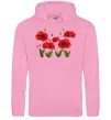 Жіноча толстовка (худі) Маки Рожевий фото