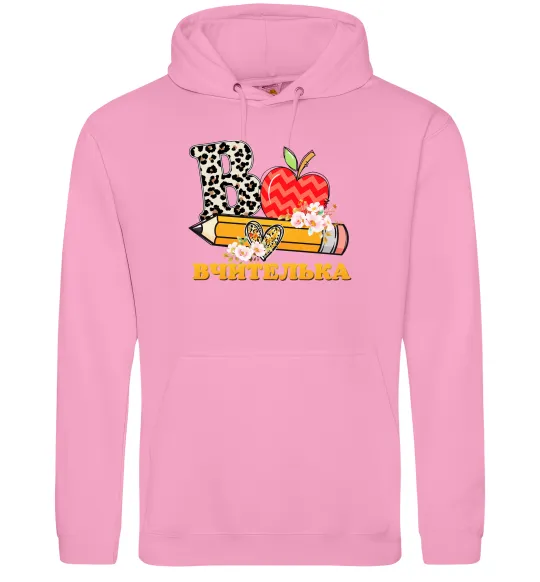 Жіноча толстовка (худі) В - Вчителька Рожевий фото