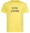 Мужская футболка Kyiv lover Лимонный Мужская футболка Kyiv lover Лимонный фото