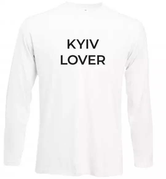 Лонгслив Kyiv lover Белый фото