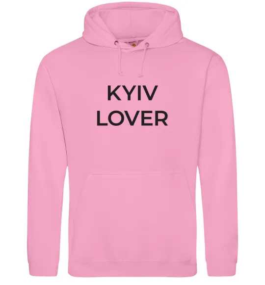 Мужская толстовка (худи) Kyiv lover Розовый фото