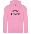 Женская толстовка (худи) Kyiv lover Розовый фото