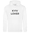 Жіноча толстовка (худі) Kyiv lover Білий фото