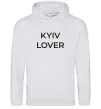 Жіноча толстовка (худі) Kyiv lover Сірий меланж фото