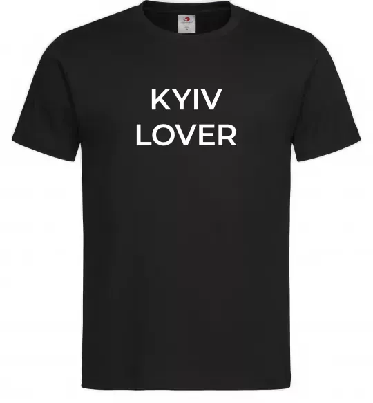 Мужская футболка Kyiv lover Черный фото