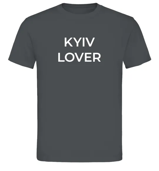 Мужская футболка Kyiv lover Графит фото