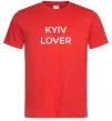 Мужская футболка Kyiv lover Красный Мужская футболка Kyiv lover Красный фото