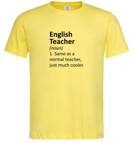 Чоловіча футболка English teacher