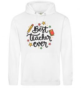 Чоловіча толстовка (худі) Best teacher ever зірки Чоловіча толстовка (худі) Best teacher ever зірки