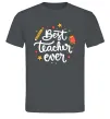 Мужская футболка Best teacher ever зірки Графит Мужская футболка Best teacher ever зірки Графит фото