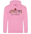 Жіноча толстовка (худі) Вчителька ім'я Рожевий фото