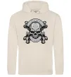 Мужская толстовка (худи) Череп Game over Таш фото