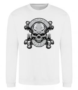 Свитшот Череп Game over