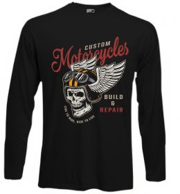 Лонгслів Череп в шоломі