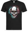Мужская футболка Череп в навушниках Черный Мужская футболка Череп в навушниках Черный фото