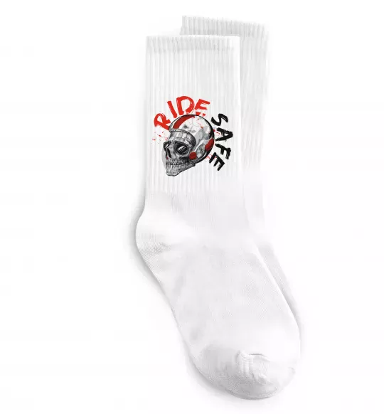 Носки Ride safe Белый фото