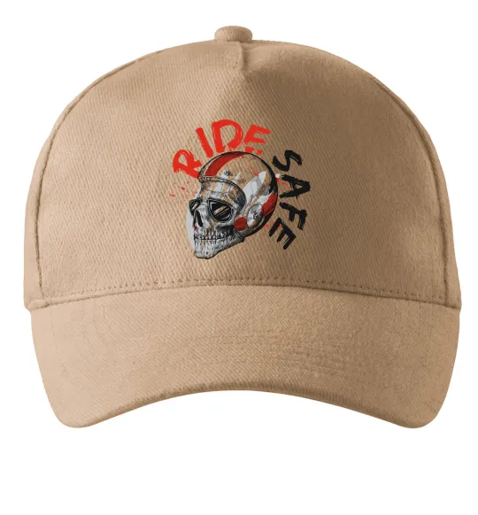 Кепка Ride safe Песочный фото