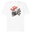 Футболка Оверсайз Ride safe Белый фото