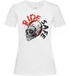 Женская футболка Ride safe Белый Женская футболка Ride safe Белый фото
