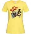 Женская футболка Ride safe Лимонный Женская футболка Ride safe Лимонный фото
