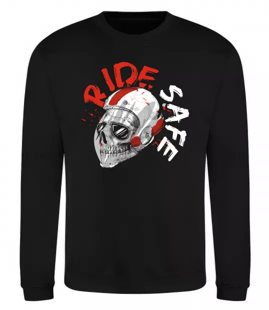 Світшот Ride safe Чорний фото