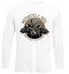 Лонгслив Motorcycle soul Белый фото