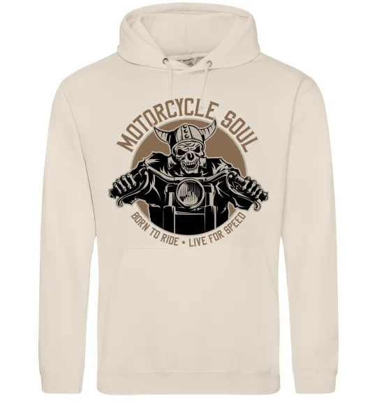Мужская толстовка (худи) Motorcycle soul Таш фото