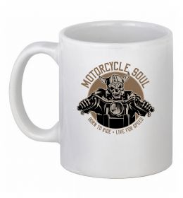 Чашка керамическая Motorcycle soul Чашка керамическая Motorcycle soul