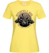 Жіноча футболка Motorcycle soul Лимонний фото