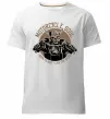 Мужская премиум футболка Motorcycle soul Белый фото