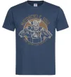 Мужская футболка Motorcycle soul Темно-синий фото