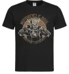 Мужская футболка Motorcycle soul Черный фото