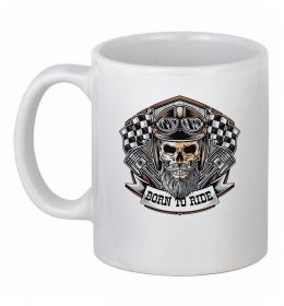 Чашка керамическая Born to ride Чашка керамическая Born to ride