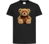 Детская футболка Ведмедик Черный Детская футболка Ведмедик Черный фото