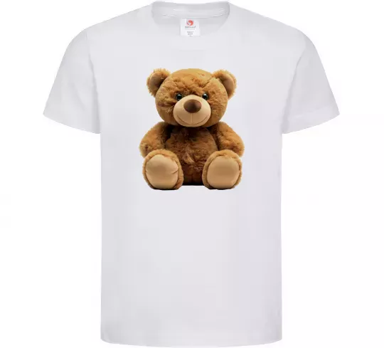 Детская футболка Ведмедик Белый фото