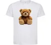 Детская футболка Ведмедик Белый Детская футболка Ведмедик Белый фото