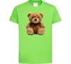 Детская футболка Ведмедик Лаймовый Детская футболка Ведмедик Лаймовый фото