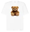 Футболка Оверсайз Ведмедик Білий фото
