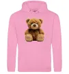 Чоловіча толстовка (худі) Ведмедик Рожевий фото