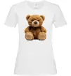 Женская футболка Ведмедик Белый Женская футболка Ведмедик Белый фото
