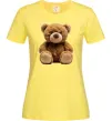 Женская футболка Ведмедик Лимонный Женская футболка Ведмедик Лимонный фото