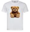 Мужская футболка Ведмедик Белый Мужская футболка Ведмедик Белый фото