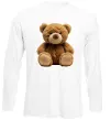Лонгслив Ведмедик Белый фото