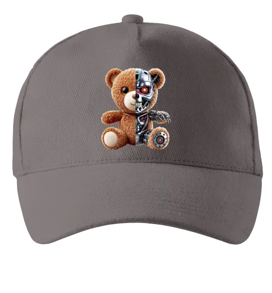 Кепка Ведмедик робот Серый фото