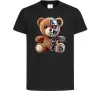 Детская футболка Ведмедик робот Черный фото