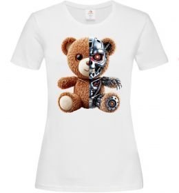 Жіноча футболка Ведмедик робот Жіноча футболка Ведмедик робот