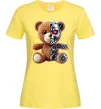 Женская футболка Ведмедик робот Лимонный Женская футболка Ведмедик робот Лимонный фото