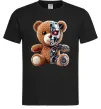 Мужская футболка Ведмедик робот Черный фото